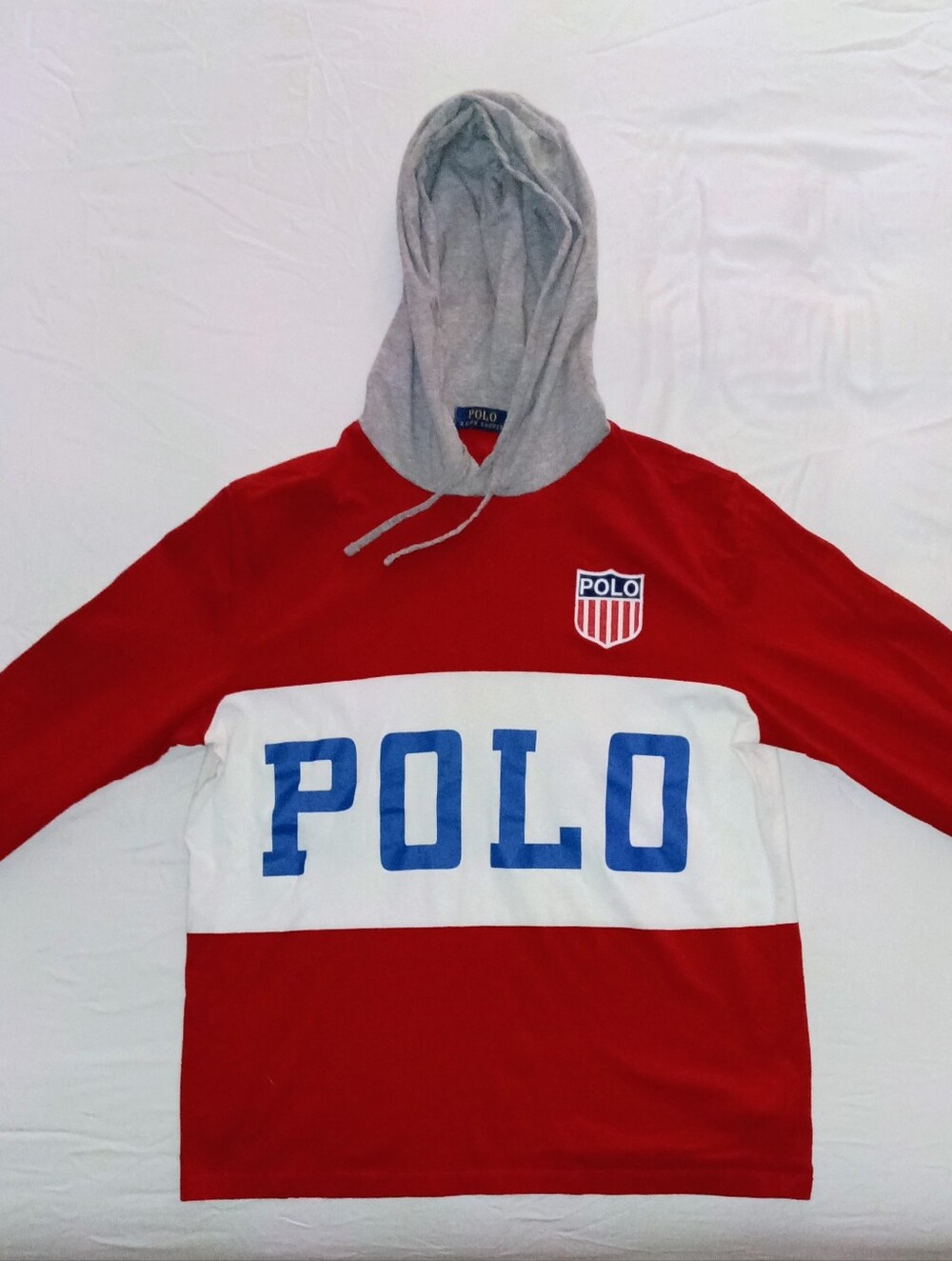 Polo by Ralph Lauren Long Sleeved Hoodies And Tees Lot Size L - Picture 3 of 9